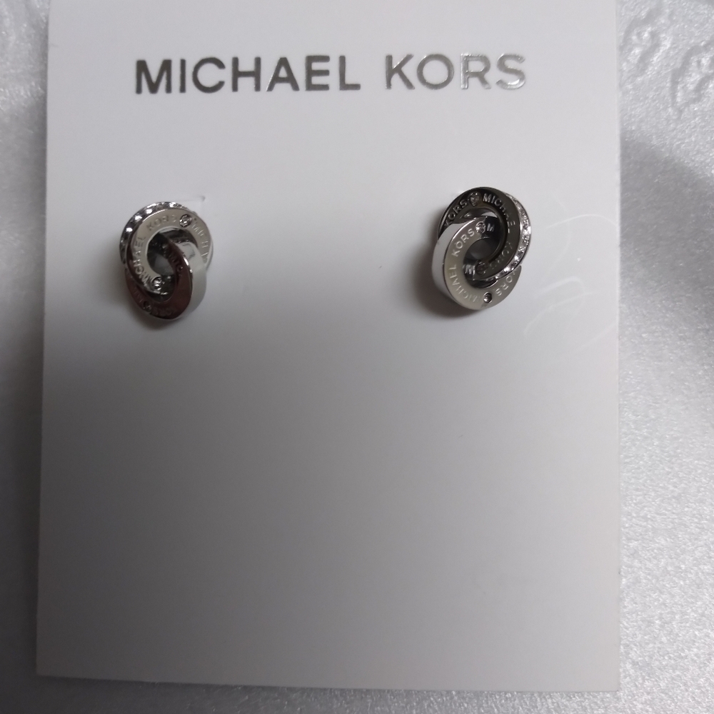 Michael Kors logo silver Circle - Picture 3 of 6